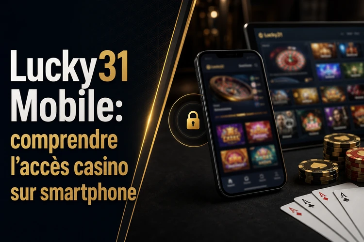 Lucky31 Mobile: comprendre l’accès casino sur smartphone