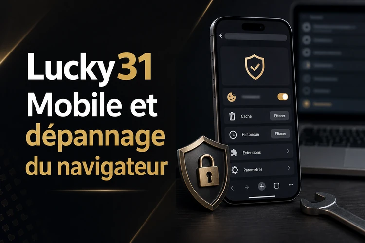 Lucky31 Mobile et dépannage du navigateur