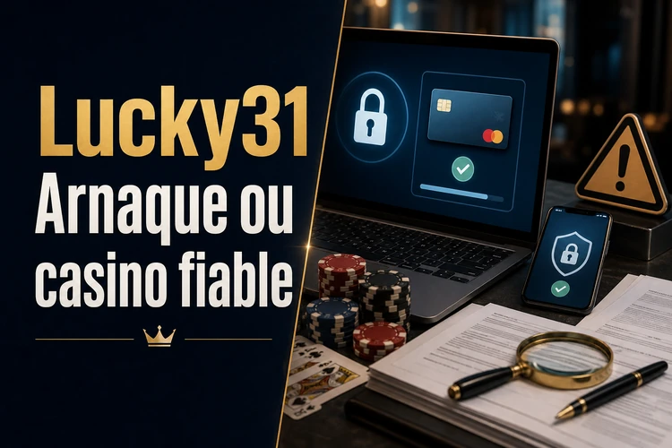 Lucky31 Arnaque ou casino fiable: analyser les faits avant de conclure