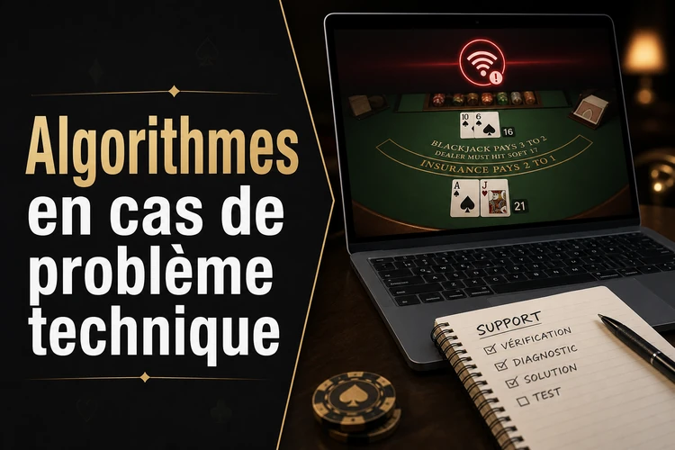 Algorithmes en cas de problème technique