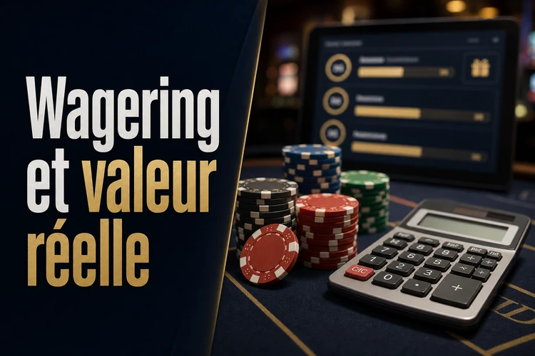 Wagering et valeur réelle