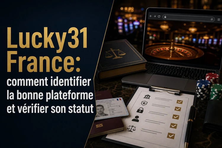 Lucky31 France: comment identifier la bonne plateforme et vérifier son statut