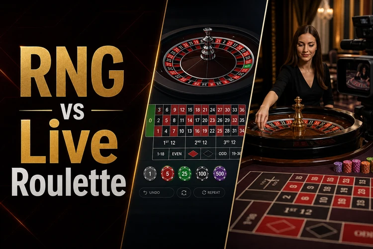 RNG vs Live Roulette